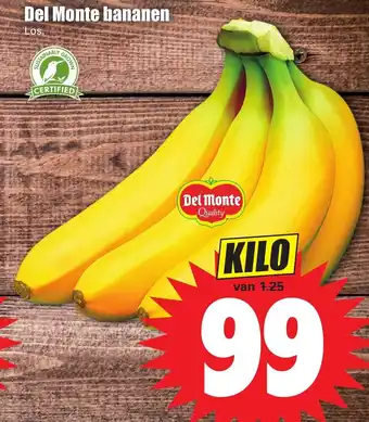 Dirk Del Monte Bananen 1kg aanbieding