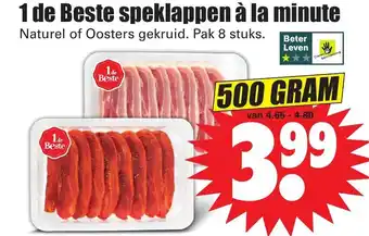 Dirk Speklappen a la minute 500g aanbieding