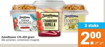Albert Heijn Zuivelhoeve 2*170-400g aanbieding
