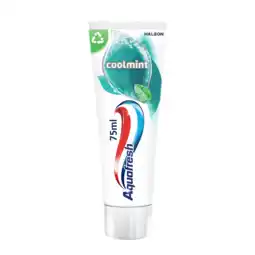 De Online Drogist Aquafresh Cool Mint Tandpasta - voor gezonde tanden aanbieding
