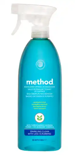 De Online Drogist Method Badkamerreinigerspray Eucalyptus Mint aanbieding