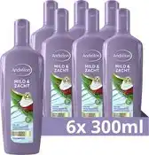 Wehkamp Andrélon Mild & Zacht shampoo - 6 x 300 ml aanbieding