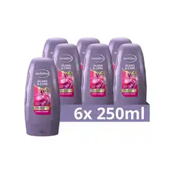 Wehkamp Andrélon Glans & Care conditioner - 6 x 250 ml aanbieding