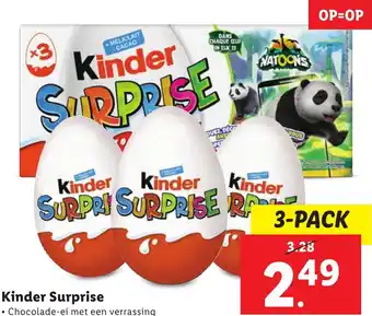 Lidl Kinder Surprise aanbieding