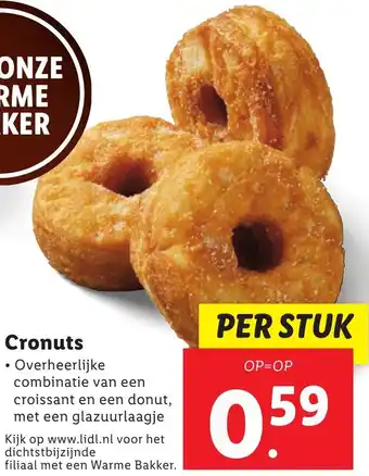 Lidl Cronuts aanbieding