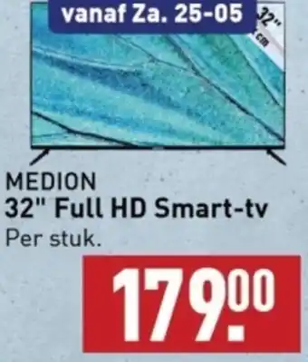 ALDI MEDION 32" Full HD Smart-tv aanbieding