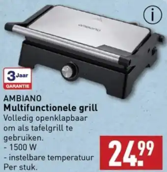 ALDI AMBIANO Multifunctionele grill aanbieding