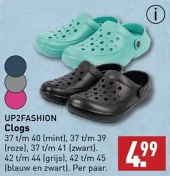 ALDI UP2FASHION Clogs aanbieding