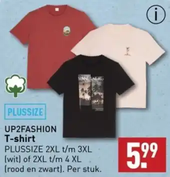 ALDI UP2FASHION T-shirt aanbieding