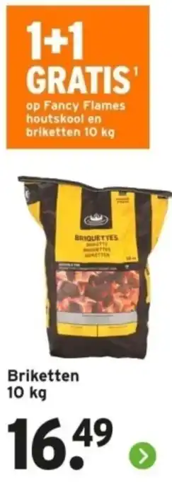 GAMMA Briketten 10 kg aanbieding