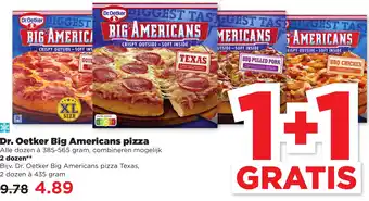 PLUS Dr. Oetker Big Americans pizza aanbieding