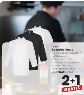 HANOS Robini Koksbuis Gazzo aanbieding