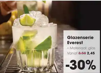 HANOS Glazenserie Everest aanbieding