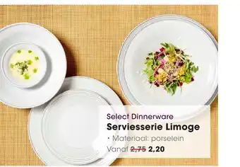 HANOS Select Dinnerware Serviesserie Limoge aanbieding