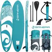 Bol.com Spinera SUP Let's Paddle 11.2 Opblaasbaar SUP Board Pakket - Allround aanbieding