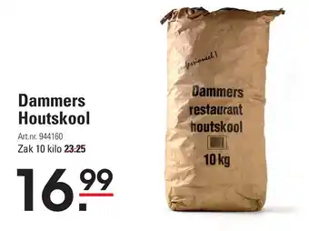 Sligro Dammers Houtskool aanbieding