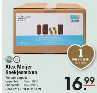 Sligro Alex Meijer Koekjesmixen aanbieding