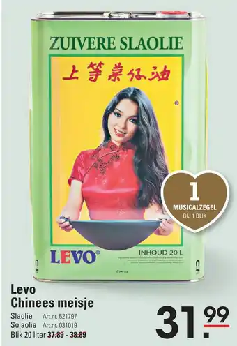 Sligro Levo Chinees meisje aanbieding