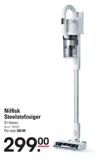 Sligro Nilfisk Steelstofzuiger aanbieding