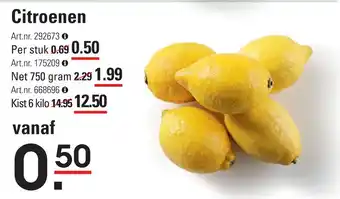 Sligro Citroenen aanbieding