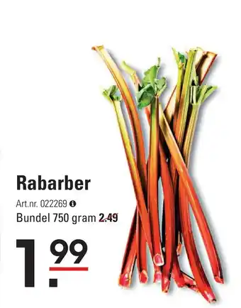 Sligro Rabarber aanbieding