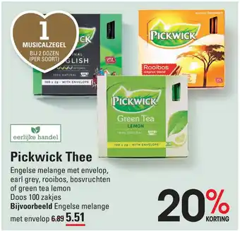 Sligro Pickwick Thee aanbieding