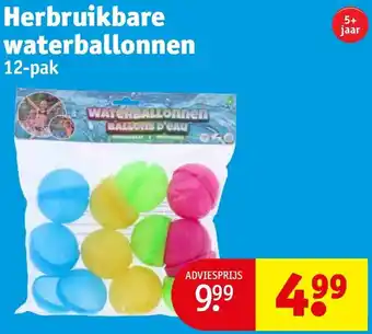 Kruidvat Herbruikbare waterballonnen aanbieding