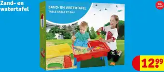 Kruidvat Zand en watertafel aanbieding