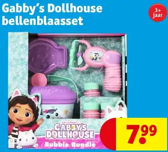 Kruidvat Gabby's Dollhouse bellenblaasset aanbieding