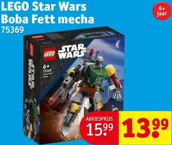 Kruidvat LEGO Star Wars Boba Fett mecha 75369 aanbieding