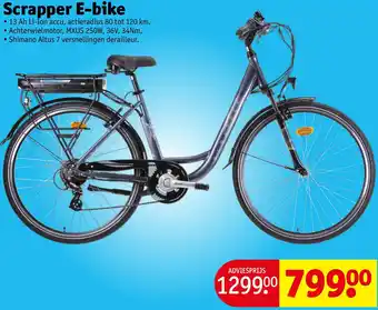 Kruidvat Scrapper E-bike aanbieding