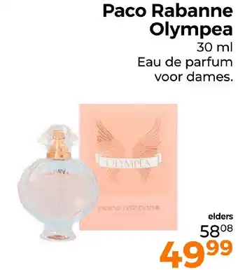 Trekpleister Paco Rabanne Olympea 30 ml aanbieding