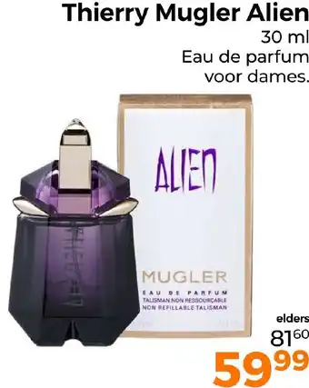 Trekpleister Thierry Mugler Alien 30ml aanbieding