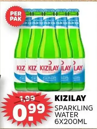 Sahan Supermarkten KIZILAY SPARKLING WATER aanbieding