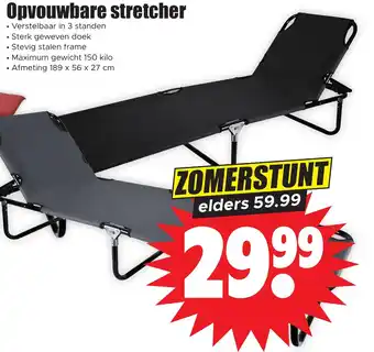 Dirk Opvouwbare stretcher aanbieding