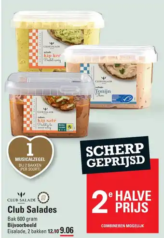 Sligro Club Salades aanbieding