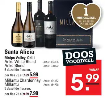 Sligro Santa Alicia aanbieding