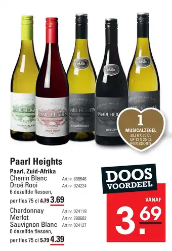 Sligro Paarl Heights aanbieding