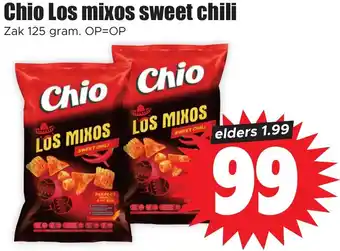 Dirk Chio los mixos sweet chili 125 gram aanbieding