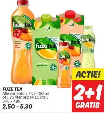 Dekamarkt Fuze tea aanbieding