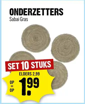 Dirck 3 Onderzetters aanbieding