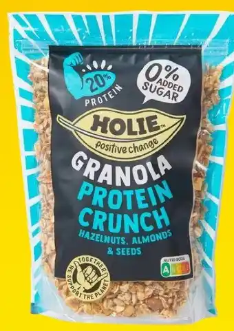 Dekamarkt Holie granola protein crunch zak 350 gram aanbieding