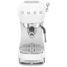 Bol.com SMEG ECF02WHEU - Handmatige espressomachine - Wit - Stoompijp aanbieding