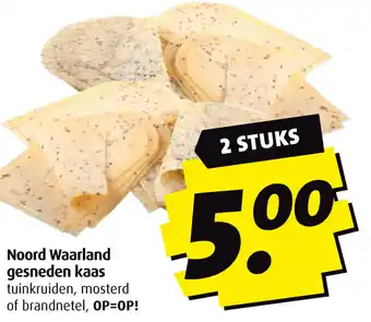 Boni Noord waarland gesneden kaas aanbieding