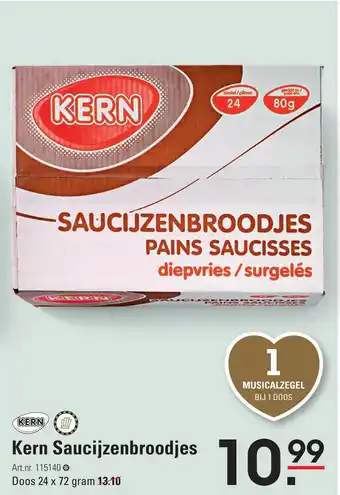 Sligro Kern Saucijzenbroodjes aanbieding