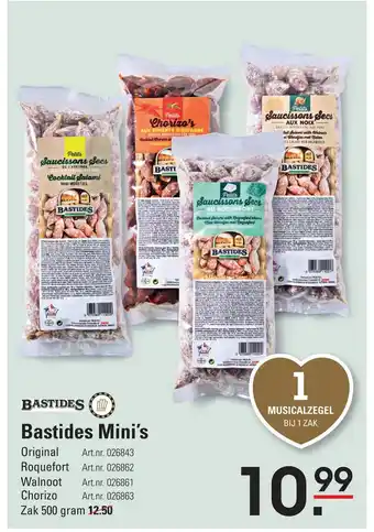 Sligro Bastides Mini's aanbieding