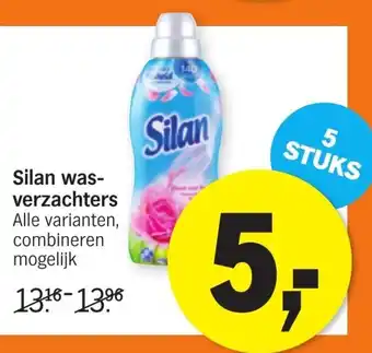 Albert Heijn Silan wasverzachter 5st aanbieding