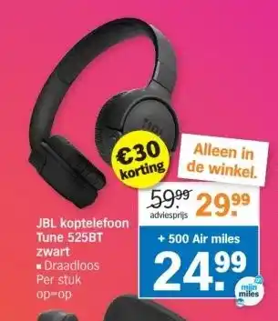 Albert Heijn JBL koptelefoon aanbieding