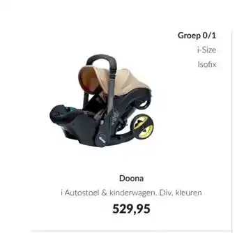 Babypark Doona aanbieding