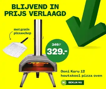 Welkoop Ooni Karu 12 houtskool pizza oven aanbieding